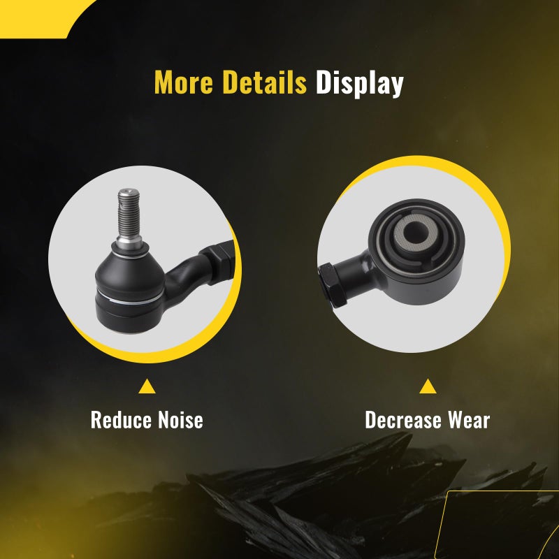 TUCAREST 2Pcs K621873 Left Right Rear Upper Control Arm and Ball Joint Assembly Compatible With 2001-2006 Ac-ura MDX, 04-08 TSX /03-07 Ho-nda Accord, 99-04 Odyssey, 03-08 Pilot Suspension - Image 4